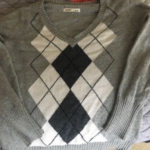 Argyle sweater sale!